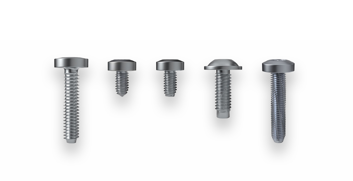 Thread Forming Screws for Metal